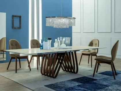 Tonin-casa-tavolo-Wave-moderno-design-rettangolare-legno-pranzo-soggiorno-arredamento-interni-mobili-righetti-novara  - Righetti Mobili Novara