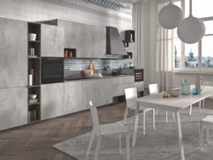 Cucina Moderna lineare Flo Evo 05 di Ar-Tre