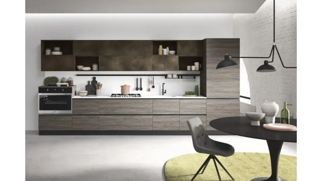 Cucina Moderna lineare Updesign 11 di Ar-Tre