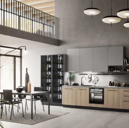 Cucina Moderna lineare Sky 06 di Ar-Tre